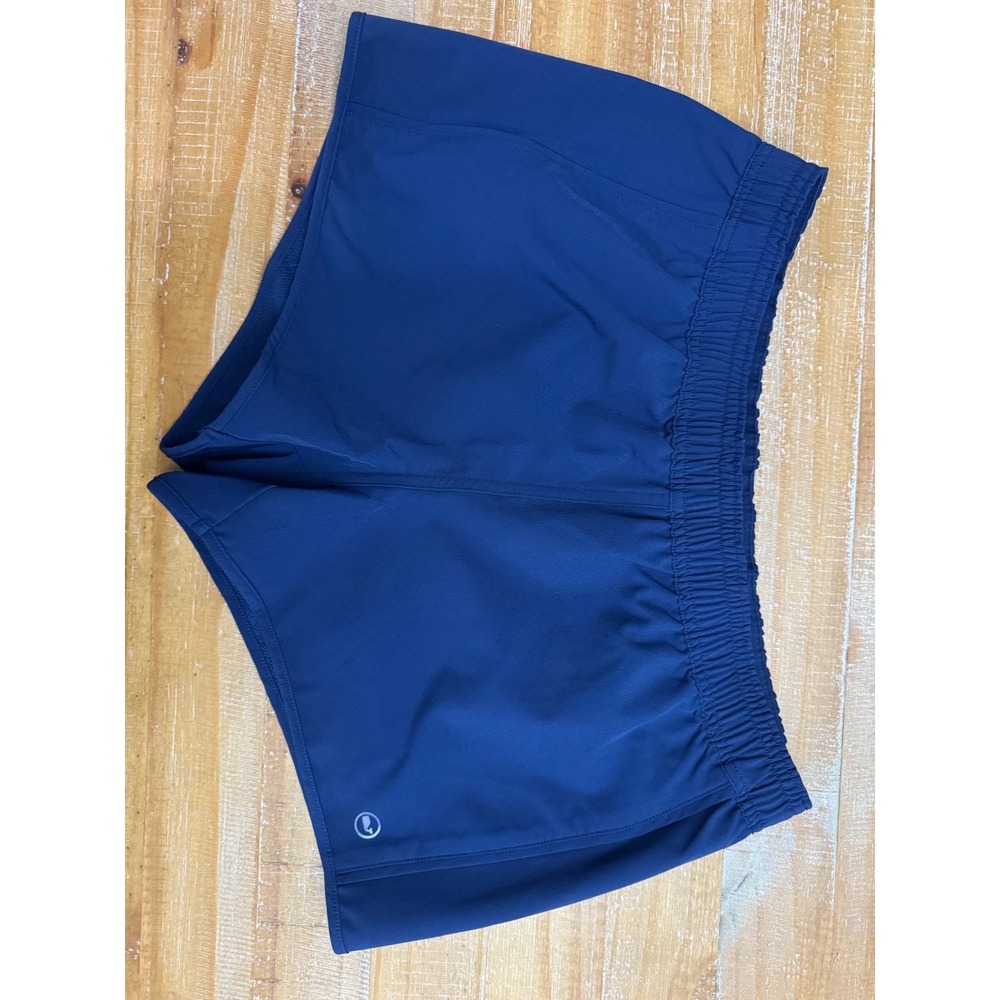 Vineyard Vines Sandbar Shorts Deep Bay Blue Running Casual Womens Size Small